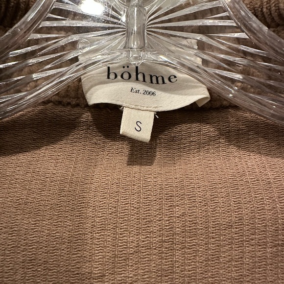 Brown Corduroy Button-down dress - Picture 2 of 3